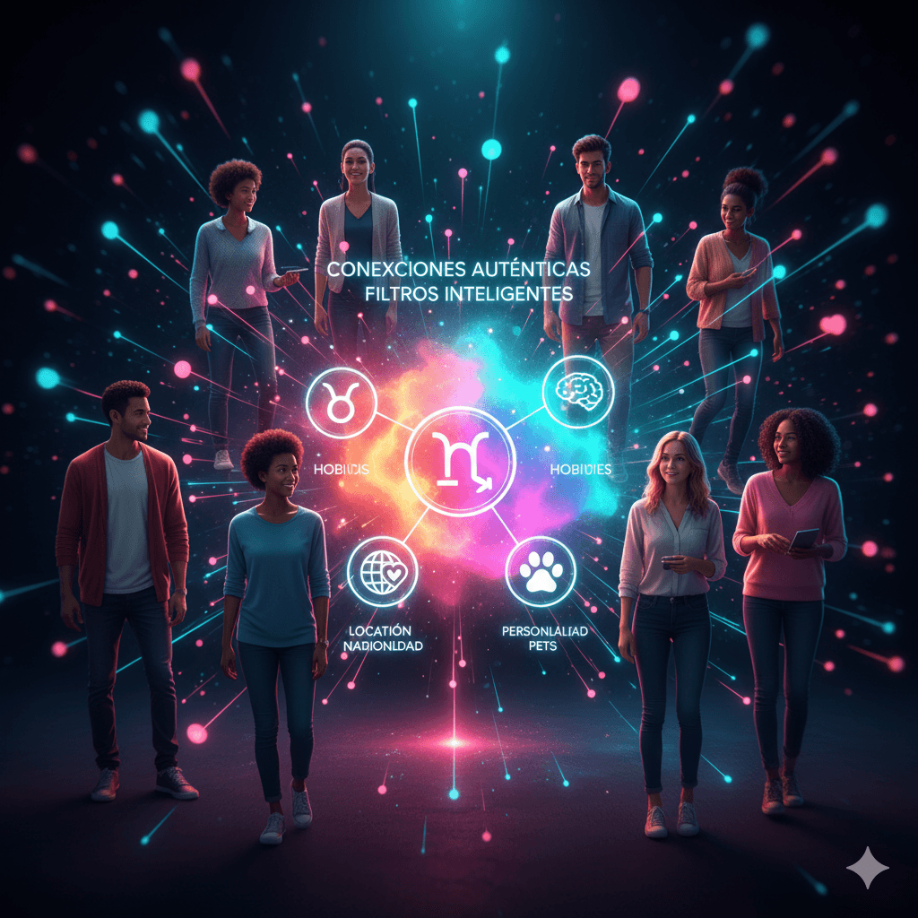 App de Citas con Filtros: Conexiones Reales y Compatibles