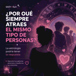 siempre atraigo el mismo tipo de personas