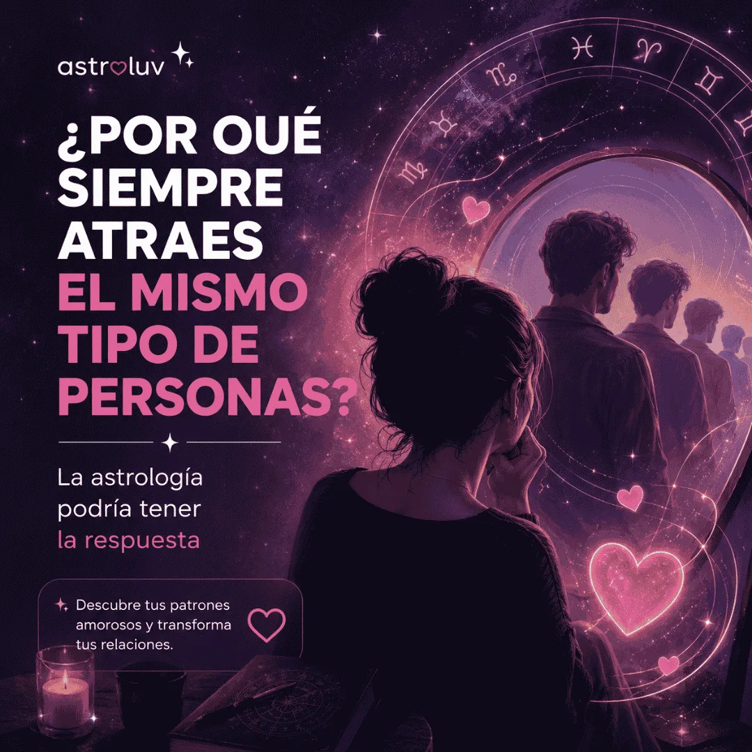 siempre atraigo el mismo tipo de personas