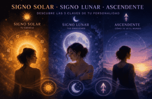 diferencia entre signo solar lunar y ascendente